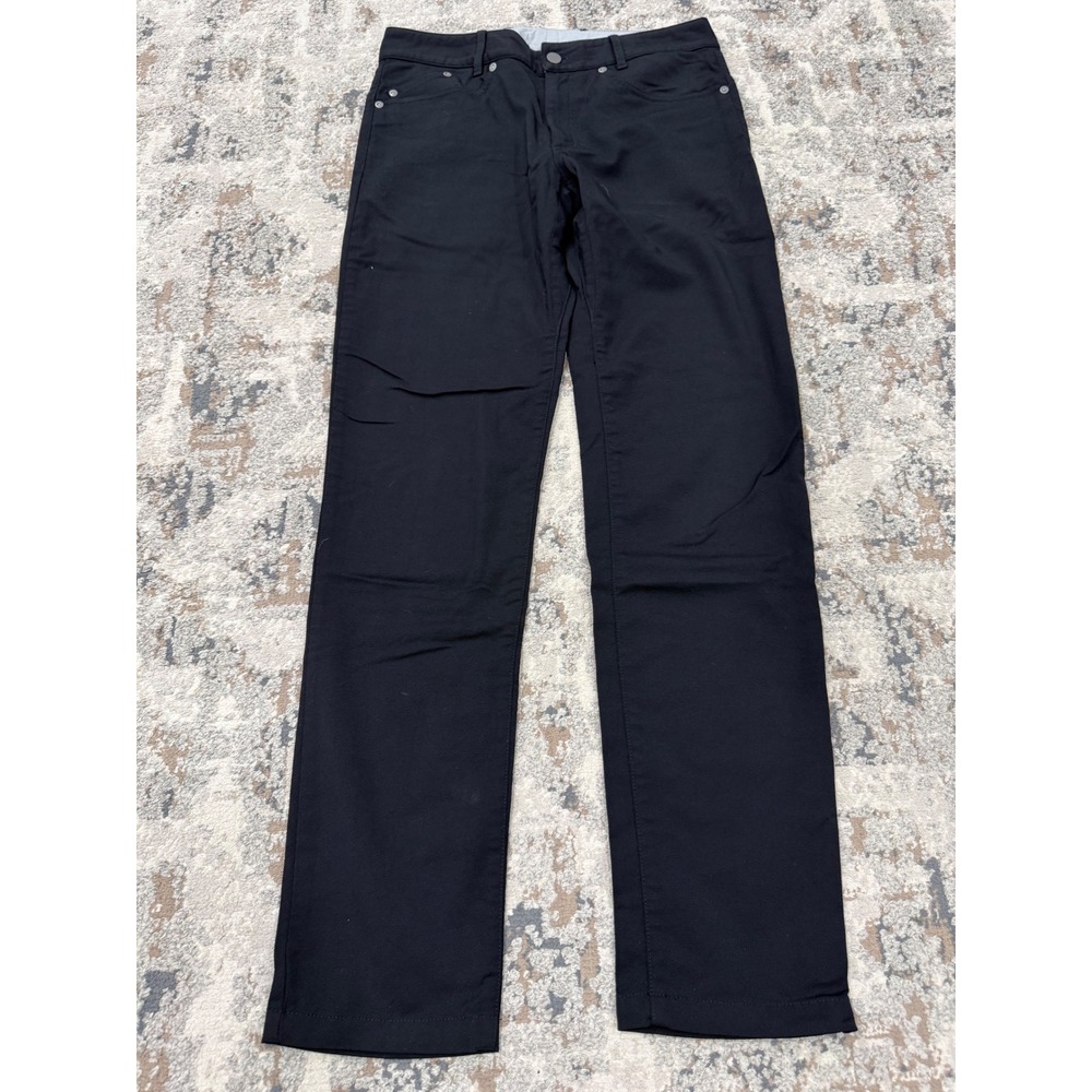 Outlier Slim Dungarees Black Schoeller Workcloth Technical Pants Mens 31 x 31.5‎